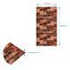 R179-2-3 Панель стеновая в рулоне 3D 700мм*3,08м*2мм BROWN (кирпич) (D) SW-00002537 SW-00002537 фото 4
