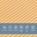 Панель 3D Beige 700*700*4mm (D) SW-00001953 SW-00001953 фото 4